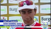 Iván Sosa se corona campeón de la Vuelta a Burgos