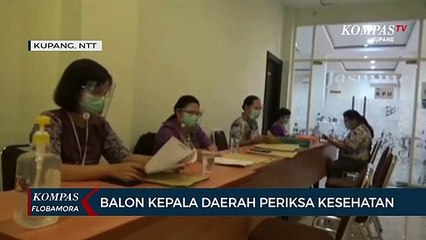 Bakal Calon Kepala Daerah di NTT Periksa Kesehatan