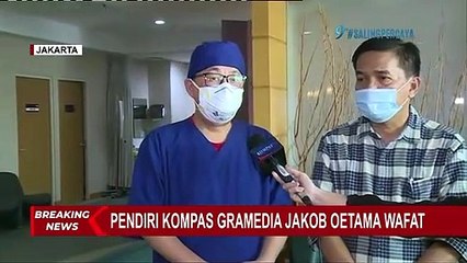Jakob Oetama Meninggal Dunia, Dinyatakan Negatif Corona