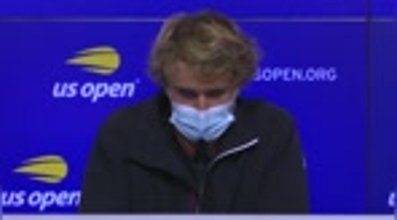 US Open - Zverev : "Je n'ai pas bien joué"
