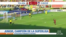 VIDEO | Tolima vs Junior, resumen y goles 0-1, final Superliga Águila 2019