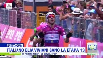 Elia Viviani se impone en la Etapa 13 del Giro de Italia