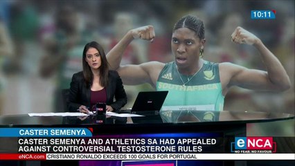 Semenya appealed against controversial testosterone rules