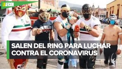 La otra visión del deporte: Luchadores dando el ejemplo en terrible pandemia