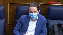 Rifirrafe en el Congreso entre Pablo Iglesias y Teodoro García Egea