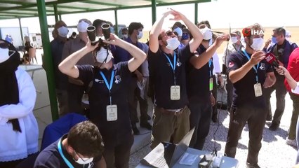 Savunma Sanayii Başkanı Demir, Aksaray'da roket yarışması programına katıldı