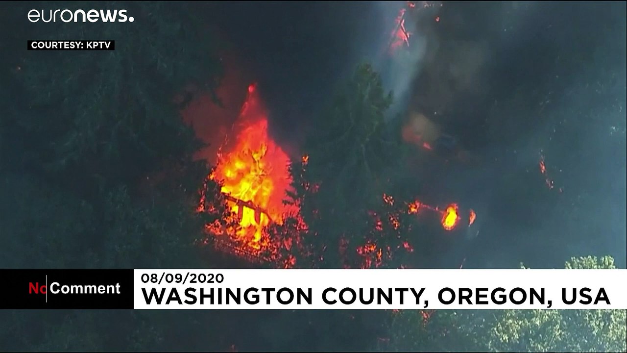 US-Westen: Heftige Brände zerstören Tausende Quadratkilometer Land