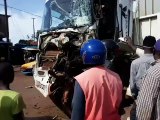 Koloma: deux camions entrent en collision