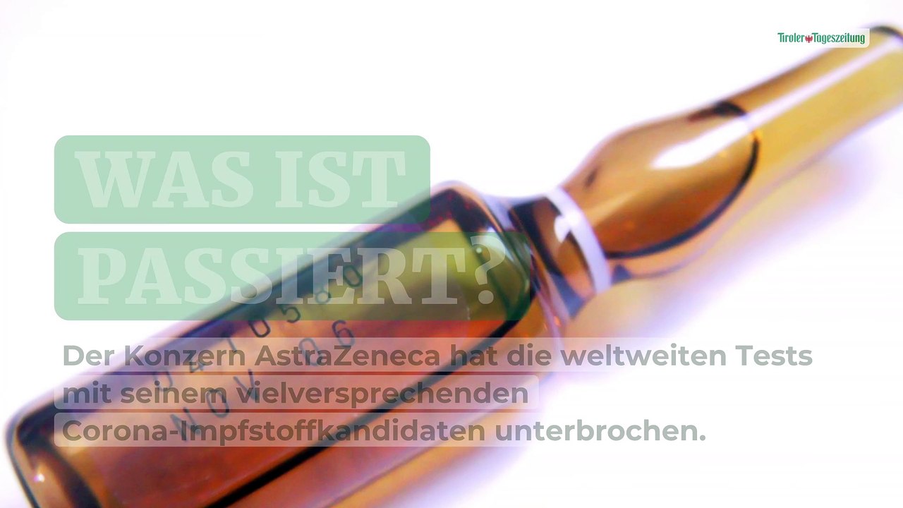 Hersteller setzt Impfstoff-Tests aus: Was bedeutet das?