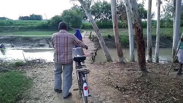 हरदोई: सुखेता पर पुल बनकर तैयार, संपर्क मार्ग ही नहीं