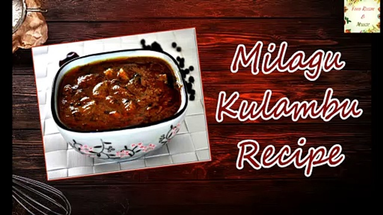 milagu kulambu | garlic chutney recipe