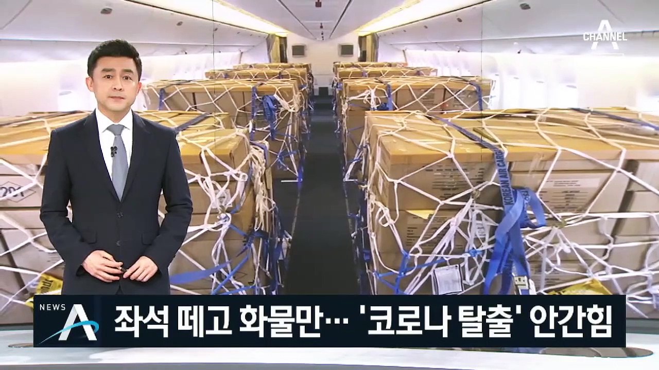 여객기를 화물전용기로 개조…코로나19 탈출 안간힘
