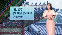 [날씨]내일 경기·영서 북부 강한 비…한낮 서울 26도