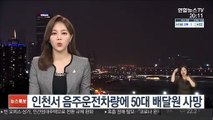 인천서 음주운전차량에 50대 배달원 사망