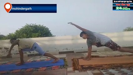 छोटे-छोटे बच्चों ने कैसे किया yoga देखिए भारत गौरव न्यूज़ के साथ