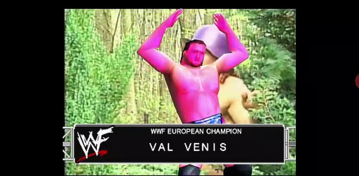 VAL VENIS wwr european champion vs STEVE BLACKMAN wwf PS1 Who will win__HD