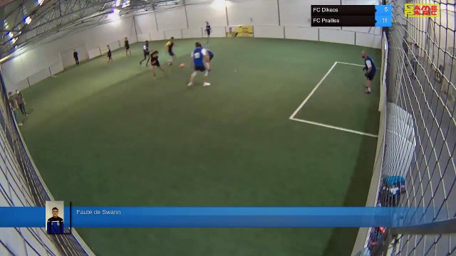 Faute de Swann - FC Dikeos Vs FC Prailles - 07/09/20 19:00 - LIGUE 4 - Poitiers Game Parc