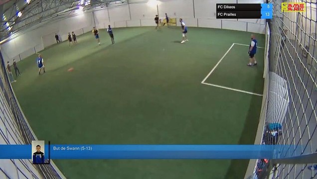But de Swann (5-13) - FC Dikeos Vs FC Prailles - 07/09/20 19:00 - LIGUE 4 - Poitiers Game Parc