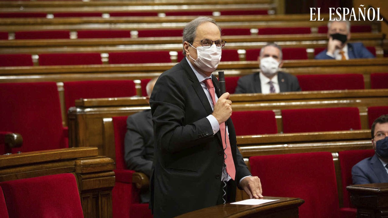 Torra no teme contagios en la Diada por el "carácter" de los catalanes