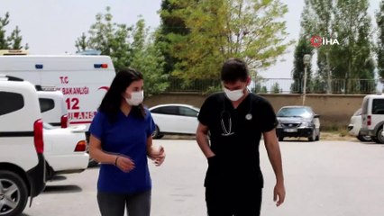 Nikahlarına 2 gün kala virüse yakalanan doktorlar yaşadıklarını anlattı