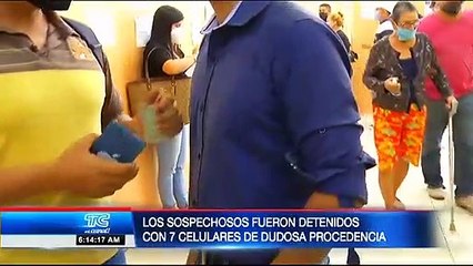 Sujetos dedicados a robo de celulares en parada de buses fueron capturados