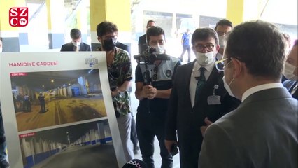 İmamoğlu, otogardaki 1 yıllık değişimi yerinde inceledi