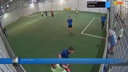Faute de Simon - DECATHLON Vs TEAM SG - 07/09/20 20:00 - LIGUE 2  - Poitiers Game Parc