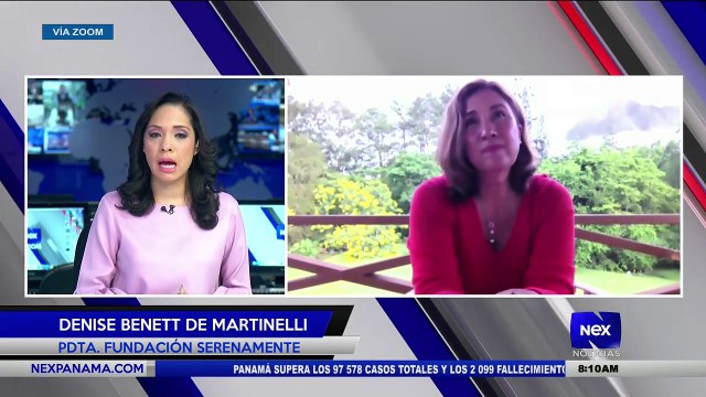 Entrevista a Denise Benett De Martinelli, Presidenta de la Fundación Serenamente - Nex Noticias