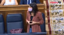 Irene Montero le explica a una diputada de Vox para qué sirve el Ministerio de Igualdad