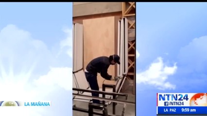 Compañía colombiana creó cabinas de desinfección contra el coronavirus