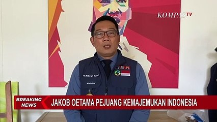 Ucapan Belasungkawa dari Ridwan Kamil Atas Kepergian Jakob Oetama