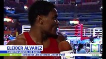 Eleider Álvarez se consagra campeón mundial de semipesado