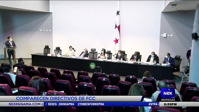 Comparecen directivos de FCC - Nex Noticias