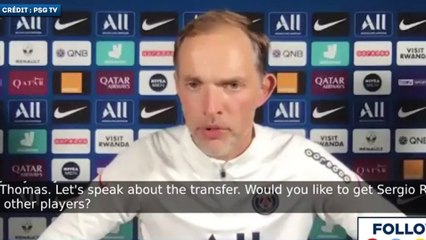 Thomas Tuchel fait le point sur le mercato du PSG