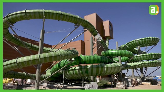 L'Avenir - Plopsaqua Hannut : visite de chantier