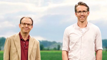 Rick Moranis and Ryan Reynolds in Mint Cellphone commercial