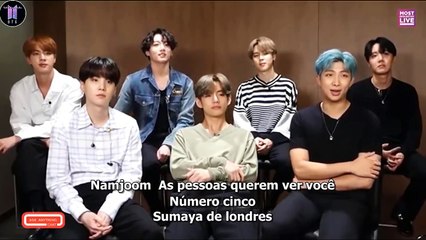 BTS ENTREVISTA LEGENDADO ! BTS RESPONDE