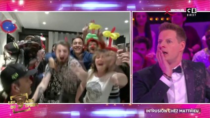 Cyril Hanouna transforme l'appartement de Matthieu Delormeau en fête géante