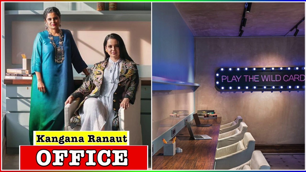 Inside Kangana Ranaut's Pali Hill office |  Kangana Ranaut vs Shiv Sena | Kangana Ranaut Office Tour