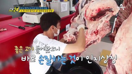 정육점을 뒤집어 놓으셨다! 전문 발골사의 소 한 마리 해체SHOW~!