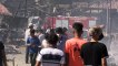 Thousands homeless after blaze tears through Greece's main migrant camp