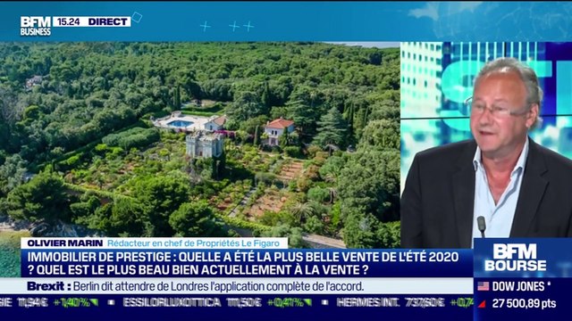 Olivier Marin (Propriétés Le Figaro) : quelles dynamiques pour le marché de l'immobilier haut de gamme ? - 09/09
