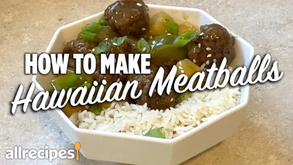 Hawaiian Meatballs