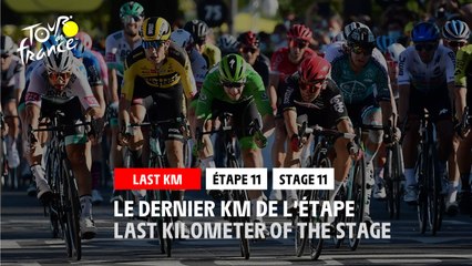 #TDF2020 - Étape 11 Stage 11 - Flamme Rouge Last Kilometer