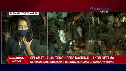 Seniman dan Budayawan Berdoa Bersama untuk Jakob Oetama di Taman Yakopan