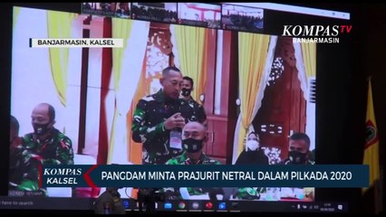 Kawal Pilkada, Pangdam VI Mulawarman Tegaskan TNI Netral