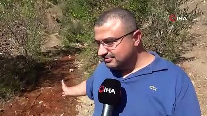 Bu derenin suyu haftanın iki günü kırmızı akıyor... Rivayetler ilginç