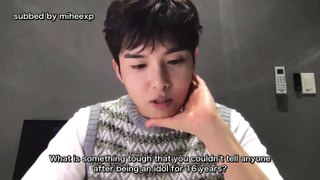 [ENG SUB] I'm Super Junior's Ryeowook - toughest time being an idol
