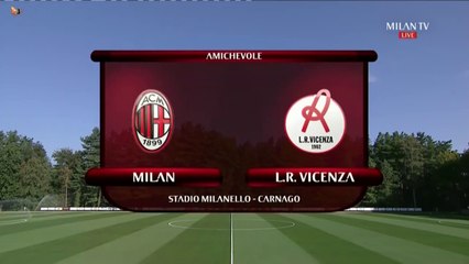 Milan 5-1 Vicenza- Sintesi 09/09/2020