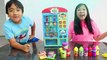 Ryan Vending Machine Kids Toy Story Pretend Play!!!!